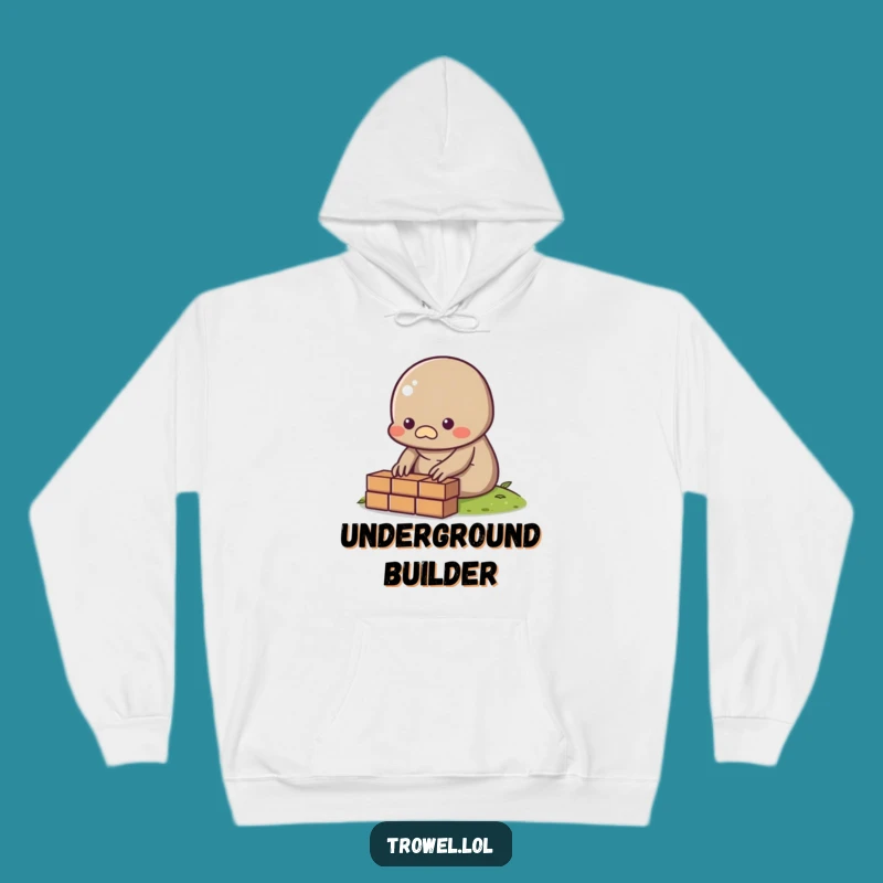 Funny Mole Construction Hoodie: Stay Warm While Building Your Future